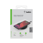 Belkin 10W wireless charging pad zwart met PSU en Micro USB kabel zwart