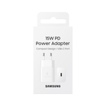 Samsung EP-T1510 netspanningsadapter - USB-C - 15 Watt no cable - wit - EP-T1510NWEGEU