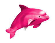 Mini folie ballon Dolphin pink