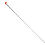 Vlaggenstok roll-over (incl. oranje knop)