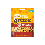 Graze sour nacho cheese crunch sharing bag 104 gr
