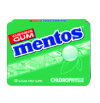 Mentos gum chlorophylle blister