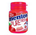 Mentos gum pure fresh aardbei 30 stukjes 60 gr