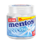Mentos gum white sweetmint bottle 75 stukjes