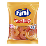 Fini peach rings zakje 90 gr