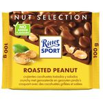 Ritter sport melk chocolade met geroosterde licht gezouten pinda's 100 gr