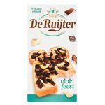 De ruijter choco vlokf. puur & wit 200gr. a8