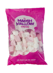 The marshmallow company Marshmallows pink & white zak 225 gr