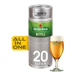 Heineken witpils 20 liter