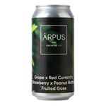 Arpus grape x red currant x strawberry x peanut butter fruited gose blik 44 cl