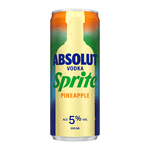 Absolut vodka & sprite pineapple blik 250 ml