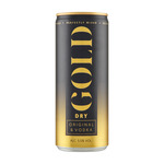 Gold dry original & vodka blik 250 ml