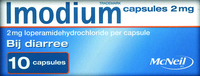 Imodium capsules 2mg. 10st.