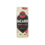 Bacardi spiced cola blik 250 ml