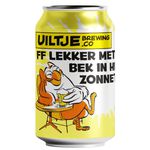 Uiltje FF lekker met je bek in het zonnetje blik 33 cl