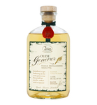 Zuidam oude genever glazen fles 1 liter