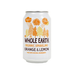 Whole earth orange & lemon bio blik 33 cl