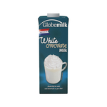 Globemilk white chocolate milk pak 1 liter