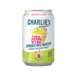 Charlie's Organics sparkling water raspberry & lime bio 33 cl