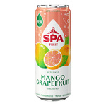 Spa fruit sparkling mango grapefruit blik 250 ml