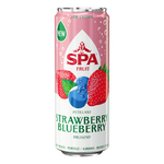 Spa fruit sparkling strawberry blueberry blik 250 ml