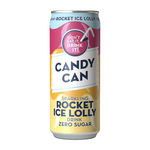 Candy can rocket ice lolly blik 33cl. a12