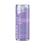 Red bull the spring edition walstro & roze grapefruit smaak blik 250 ml