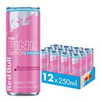 Red bull the pink edition sugarfree bosvruchtensmaak blik 250 ml