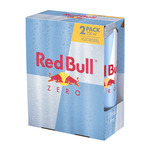 Red bull energy drink zero blik 250 ml 2-pack