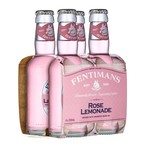 Fentimans rose lemonade flesje 4 x 200 ml