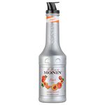 Monin puree peach 1 liter