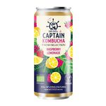 The Gutsy Captain kambucha fresh raspberry lemonade bio blik 250 ml