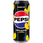 Pepsi zero sugar lemon sleek blik 33 cl