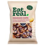 Eat real caramelised onion & balsamic hummus chips 110 gr