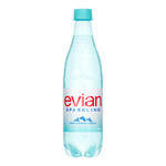 Evian sparkling 100% RPET 50 cl