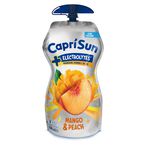 Capri-sun+ electrolytes mango & peach 330ml pouch