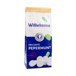 Wilhelmina pepermunt vegan blokzak 200 gram