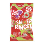 Red Band snoepringen zuur zakje 102 gr