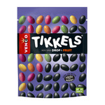 Venco tikkels drop&fruit zak 245 gr