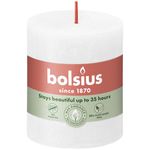 Bolsius Rustiek stompkaars 80/68 Cloudy White