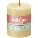 Bolsius Rustiek stompkaars 80/68 Oat Beige