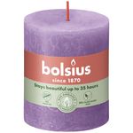 Bolsius Rustiek stompkaars 80/68 Vibrant Violet