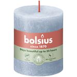 Bolsius Rustiek stompkaars 80/68 Sky Blue