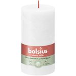 Bolsius Rustiek stompkaars 130/68 Cloudy White