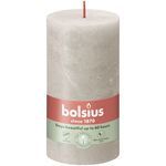 Bolsius Rustiek stompkaars 130/68 Sandy Grey