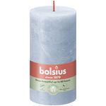 Bolsius Rustiek stompkaars 130/68 Sky Blue