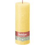 Bolsius Rustiek stompkaars 190/68 Sunny Yellow