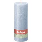 Bolsius Rustiek stompkaars 190/68 Sky Blue