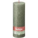 Bolsius Rustiek stompkaars 190/68 Fresh Olive
