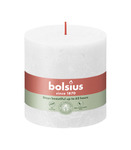 Bolsius Rustiek stompkaars 100/100 Cloudy White